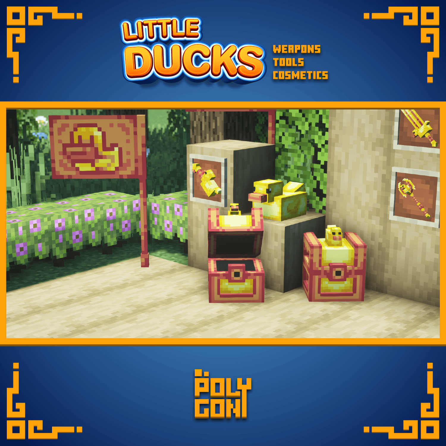 Little Duck Weapons, Tools & Cosmetics Set 3