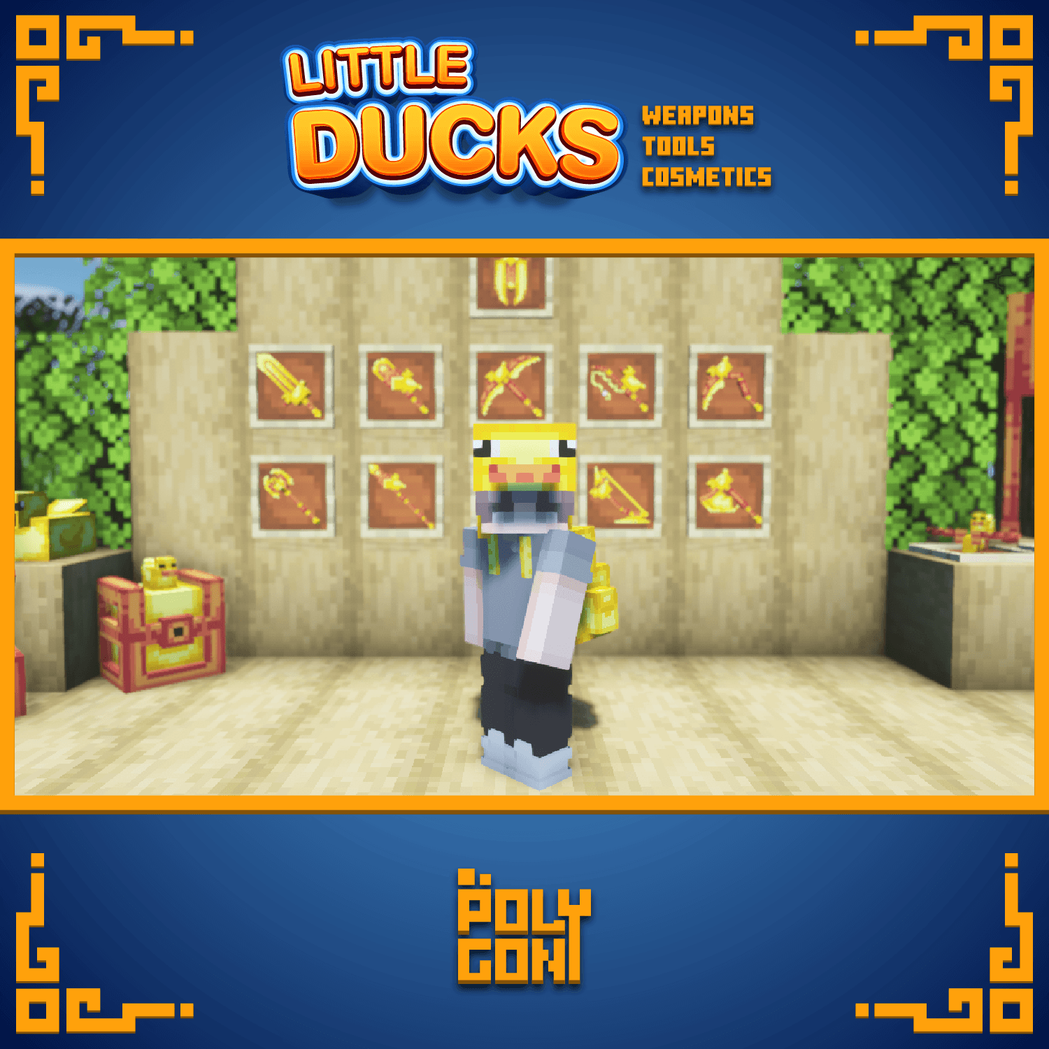 Little Duck Weapons, Tools & Cosmetics Set 4
