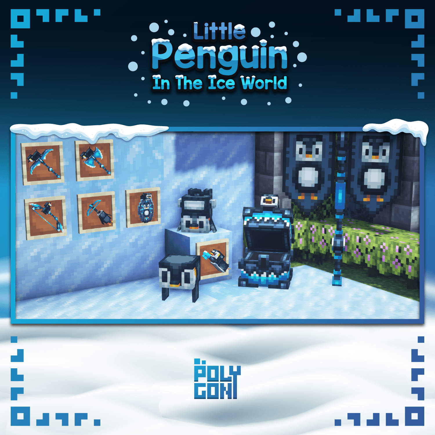 Little Penguin Weapons, Tools & Cosmetics Set 3