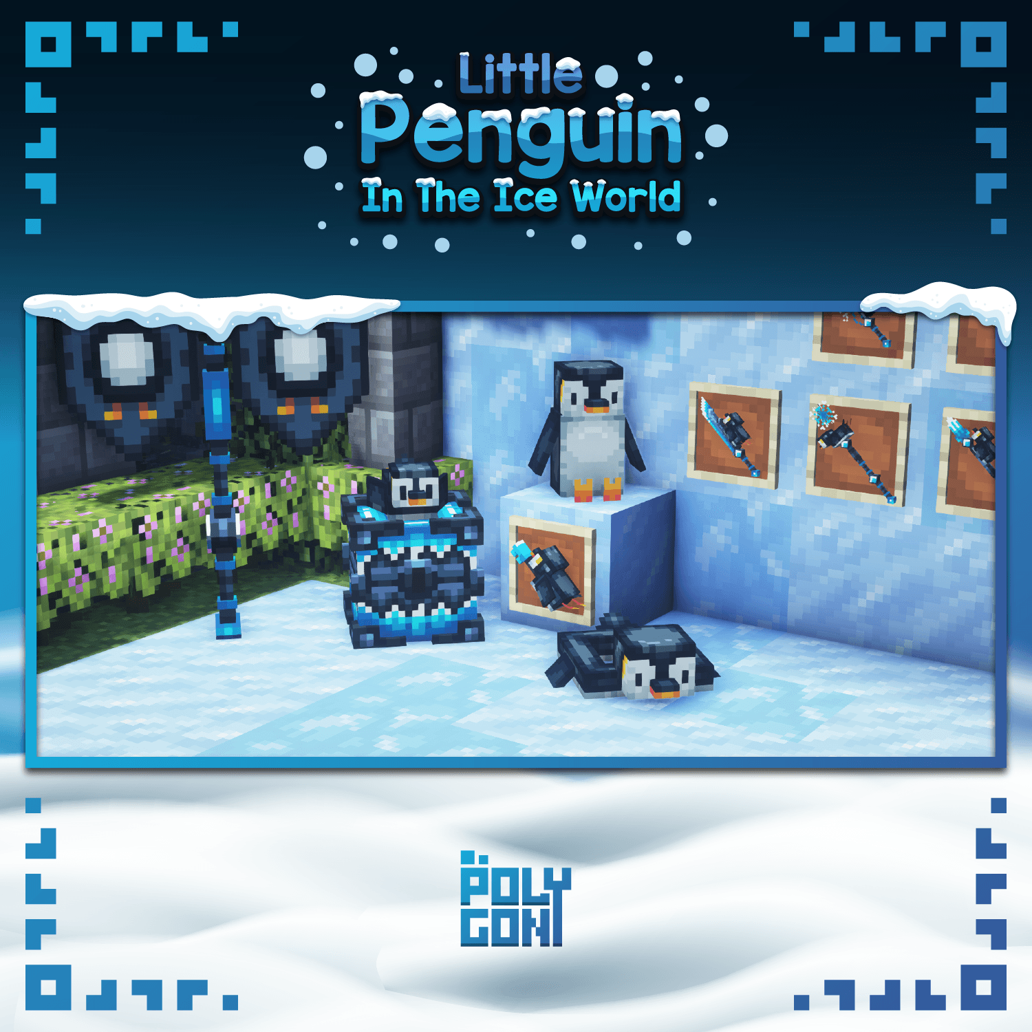 Little Penguin Weapons, Tools & Cosmetics Set 4
