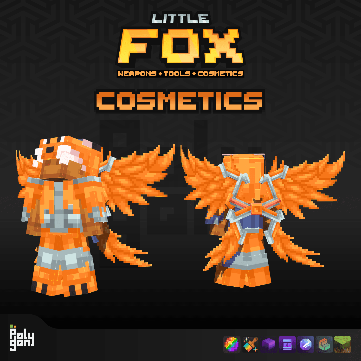 Little Fox Animated Weapons and Tools Set (32x) 0