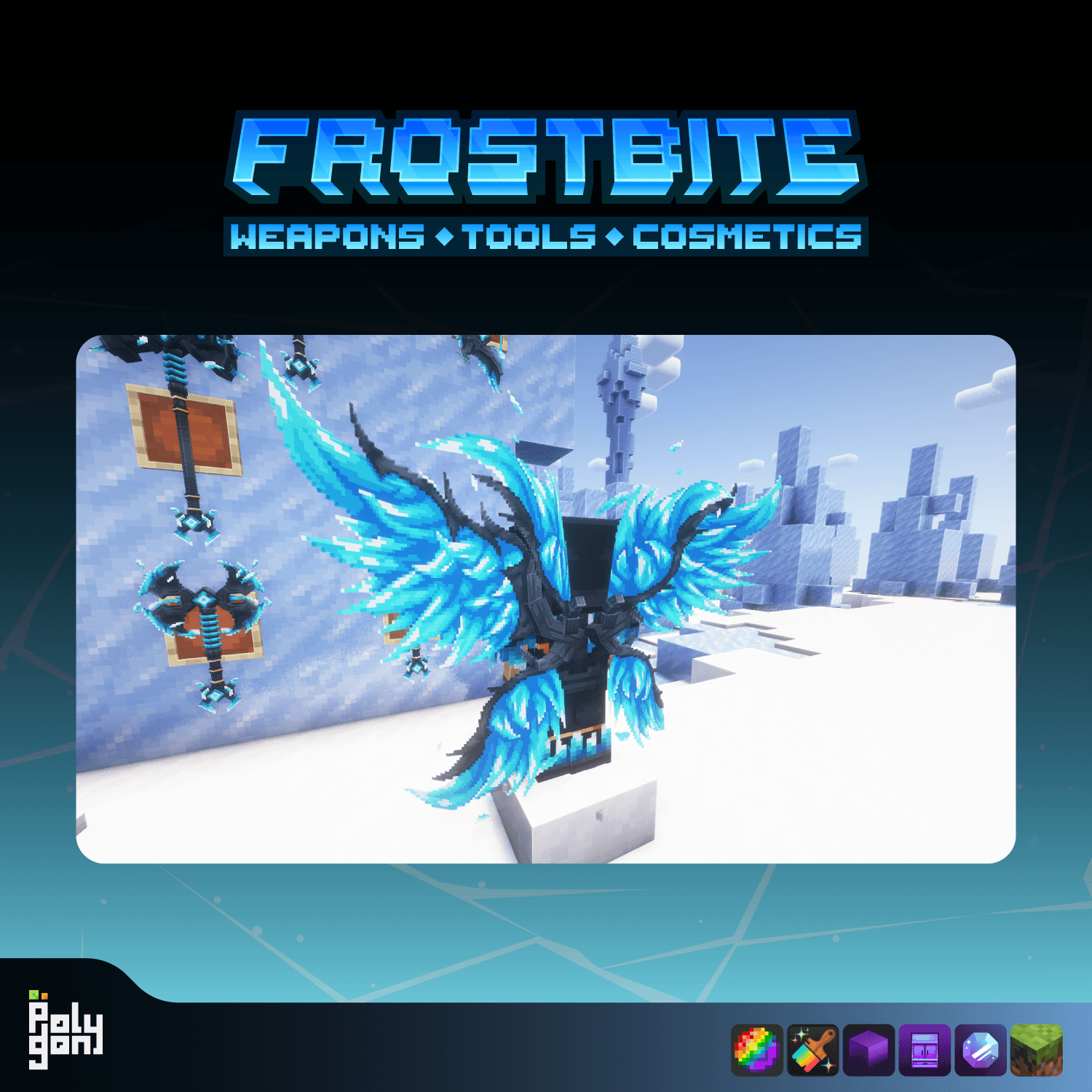 Frostbite Animated Weapons and Tools Set (64x) 4