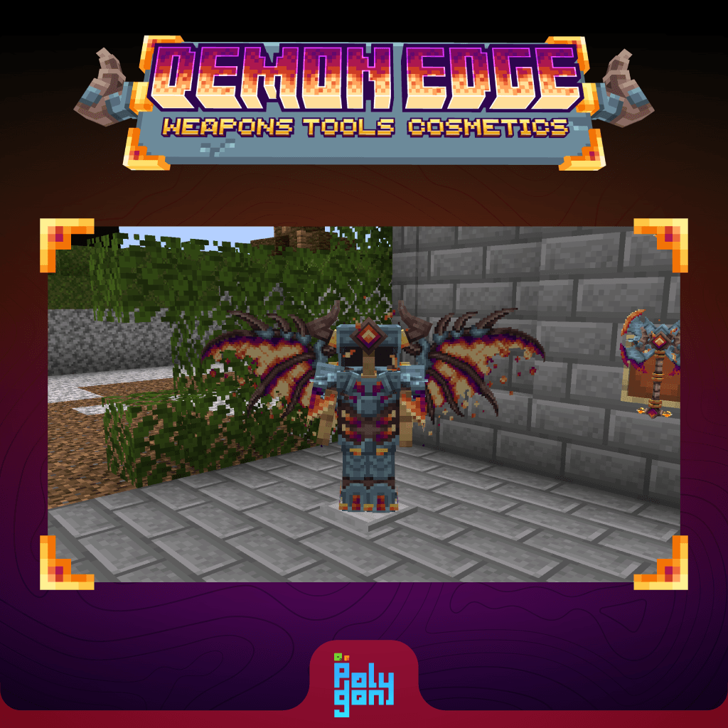 Demon Edge Animated Weapons & Tools Set 3