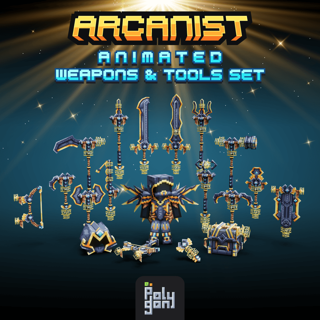 Arcanist Animated Weapons & Tools Set