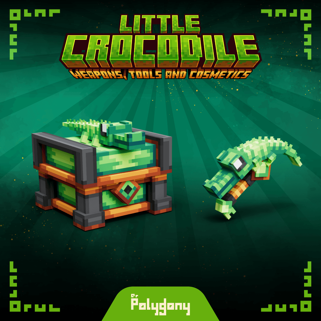 Little Crocodile Weapons & Tools Set 4